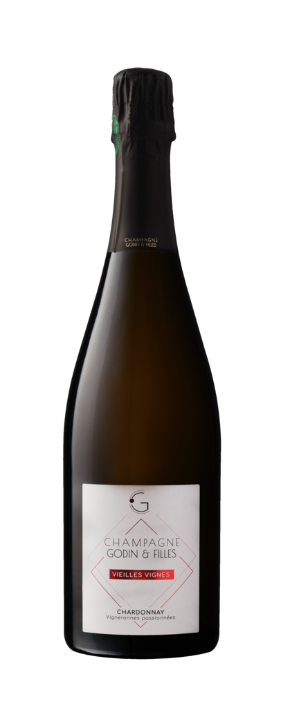 Cuvée vieilles vignes, production rare 1000 bouteilles, complexe et évoluée - Petit producteur à Reims, Champagne Chardonnay 100%